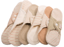 Load image into Gallery viewer, Organic Cloth Pad Packs - Orethic.com