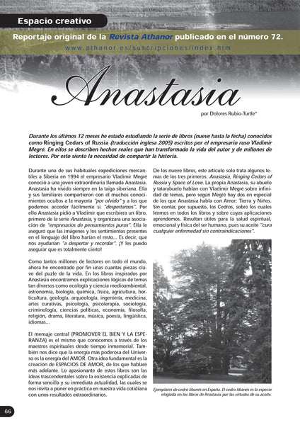 Anastasia article